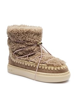 MOU Skórzane śniegowce Eskimo | z dodatkiem wełny ze sklepu Gomez Fashion Store w kategorii Śniegowce damskie - zdjęcie 184305679