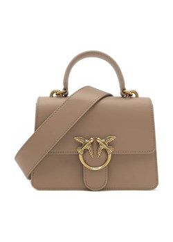 Pinko Skórzana listonoszka Love One Top Handle Mini Light ze sklepu Gomez Fashion Store w kategorii Listonoszki - zdjęcie 184305695