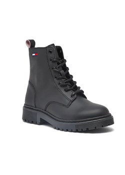 Tommy Jeans Skórzane botki LACE UP ze sklepu Gomez Fashion Store w kategorii Workery damskie - zdjęcie 184305755