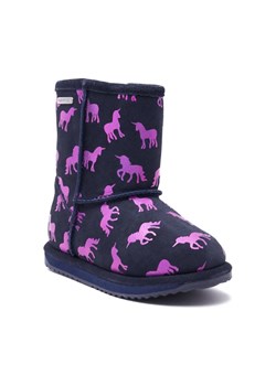 EMU Australia Skórzane śniegowce Rainbow Unicorn Brumby | z dodatkiem wełny ze sklepu Gomez Fashion Store w kategorii Buty zimowe dziecięce - zdjęcie 184305758