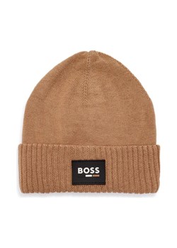 BOSS Kidswear Czapka | z dodatkiem wełny ze sklepu Gomez Fashion Store w kategorii Czapki dziecięce - zdjęcie 184305768