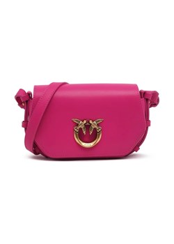 Pinko Skórzana listonoszka LOVE CLICK EXAGON BABY VITELLO ze sklepu Gomez Fashion Store w kategorii Listonoszki - zdjęcie 184305775