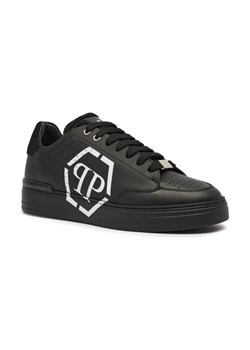 Philipp Plein Skórzane sneakersy Hexagon ze sklepu Gomez Fashion Store w kategorii Buty sportowe męskie - zdjęcie 184305847
