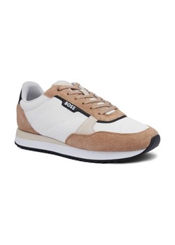 BOSS BLACK Sneakersy Kai_Runn_hsdme | z dodatkiem skóry ze sklepu Gomez Fashion Store w kategorii Buty sportowe męskie - zdjęcie 184305915