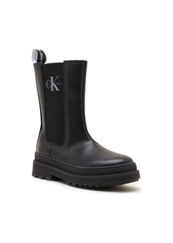 Calvin Klein Jeans Botki | z dodatkiem skóry ze sklepu Gomez Fashion Store w kategorii Buty zimowe dziecięce - zdjęcie 184305926