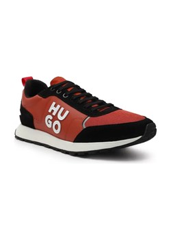 HUGO Sneakersy Icelin | z dodatkiem skóry ze sklepu Gomez Fashion Store w kategorii Buty sportowe męskie - zdjęcie 184306088