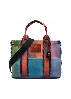 Kurt Geiger Jeansowa shopperka 690-SOUTHBANK ze sklepu Gomez Fashion Store w kategorii Torby Shopper bag - zdjęcie 184306096