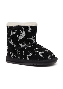 EMU Australia Skórzane śniegowce Toddle Reflective Dino | z dodatkiem wełny ze sklepu Gomez Fashion Store w kategorii Buty zimowe dziecięce - zdjęcie 184306145