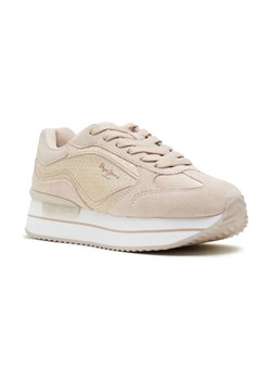 Pepe Jeans London Skórzane sneakersy RUSPER GALA ze sklepu Gomez Fashion Store w kategorii Buty sportowe damskie - zdjęcie 184306176