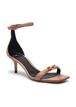 Elisabetta Franchi Skórzane sandały na szpilce ze sklepu Gomez Fashion Store w kategorii Sandały damskie - zdjęcie 184306238
