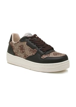 Guess Skórzane sneakersy ANCONA 4G ze sklepu Gomez Fashion Store w kategorii Buty sportowe męskie - zdjęcie 184306255
