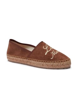 Love Moschino Skórzane espadryle ze sklepu Gomez Fashion Store w kategorii Espadryle damskie - zdjęcie 184306289