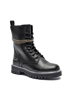 Karl Lagerfeld Kids Skórzane botki ze sklepu Gomez Fashion Store w kategorii Buty zimowe dziecięce - zdjęcie 184306619