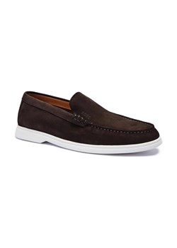 BOSS BLACK Skórzane loafersy Sienne_Loaf_sd_N ze sklepu Gomez Fashion Store w kategorii Mokasyny męskie - zdjęcie 184306648
