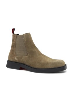 HUGO Skórzane sztyblety Iker Cheb sd ze sklepu Gomez Fashion Store w kategorii Buty zimowe męskie - zdjęcie 184306685