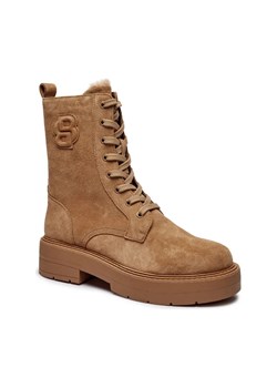BOSS BLACK Skórzane botki Rebby ze sklepu Gomez Fashion Store w kategorii Botki - zdjęcie 184306759