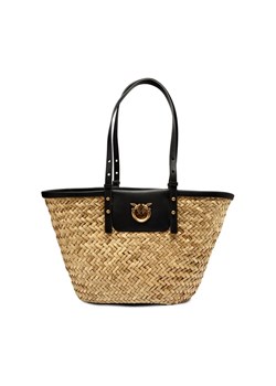 Pinko Torba plażowa LOVE SUMMER | z dodatkiem skóry ze sklepu Gomez Fashion Store w kategorii Torby letnie - zdjęcie 184306845