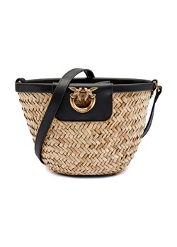 Pinko Torba plażowa LOVE SUMMER | z dodatkiem skóry ze sklepu Gomez Fashion Store w kategorii Torby letnie - zdjęcie 184306908