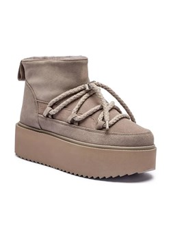 INUIKII Skórzane śniegowce ze sklepu Gomez Fashion Store w kategorii Śniegowce damskie - zdjęcie 184306956