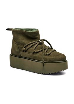 INUIKII Skórzane śniegowce CLASSIC LOW PLATFORM ze sklepu Gomez Fashion Store w kategorii Śniegowce damskie - zdjęcie 184307087