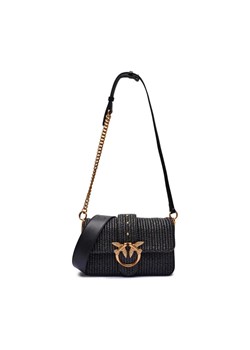 Pinko Torebka na ramię LOVE ONE MINI SLOUCHY | z dodatkiem skóry ze sklepu Gomez Fashion Store w kategorii Listonoszki - zdjęcie 184307127