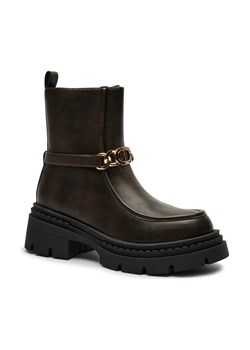 TWINSET Botki | z dodatkiem skóry ze sklepu Gomez Fashion Store w kategorii Botki - zdjęcie 184307179