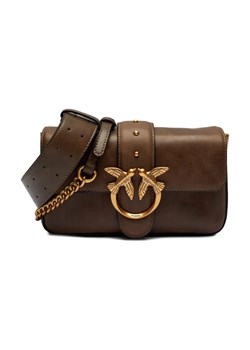 Pinko Skórzana torebka na ramię LOVE ONE MINI SLOUCHY ze sklepu Gomez Fashion Store w kategorii Listonoszki - zdjęcie 184307198