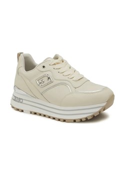 Liu Jo Skórzane sneakersy MAXI WONDER 73 ze sklepu Gomez Fashion Store w kategorii Buty sportowe damskie - zdjęcie 184307208