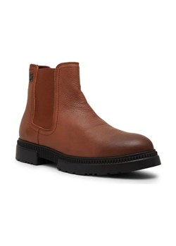 Tommy Hilfiger Skórzane sztyblety THERMO LTH CHEL ze sklepu Gomez Fashion Store w kategorii Buty zimowe męskie - zdjęcie 184307256