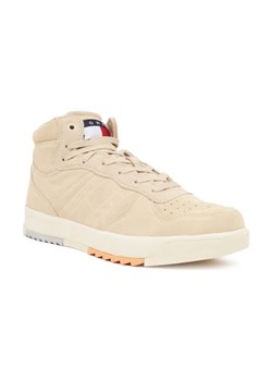Tommy Jeans Skórzane sneakersy SUEDE BASKET MIDCUT ze sklepu Gomez Fashion Store w kategorii Buty sportowe męskie - zdjęcie 184307308
