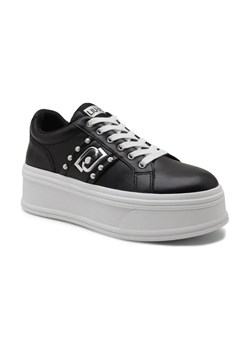 Liu Jo Skórzane sneakersy SELMA 04 ze sklepu Gomez Fashion Store w kategorii Buty sportowe damskie - zdjęcie 184307378