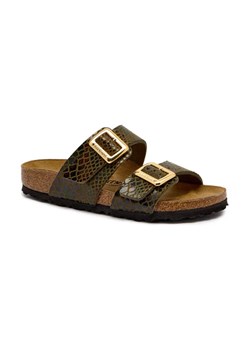 Birkenstock Klapki Sydney CB | z dodatkiem skóry ze sklepu Gomez Fashion Store w kategorii Klapki damskie - zdjęcie 184307626