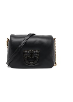 Pinko Skórzana torebka na ramię LOVE CLICK PUFF ze sklepu Gomez Fashion Store w kategorii Listonoszki - zdjęcie 184307819