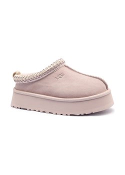 UGG Skórzane mule W TAZZ | z dodatkiem wełny - id: UG252W000016260 - marki UGG - 184308096 UGG Skórzane mule W TAZZ | z dodatkiem wełny ze sklepu Gomez Fashion Store w kategorii Śniegowce damskie - zdjęcie 184308096