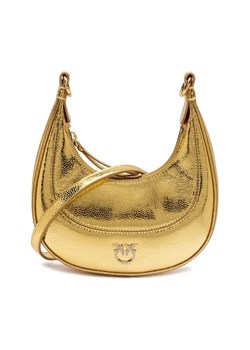 Pinko Skórzane hobo BRIOCHE MINI ze sklepu Gomez Fashion Store w kategorii Torebki hobo - zdjęcie 184308225