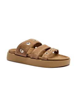 INUIKII Skórzane klapki TILDA ze sklepu Gomez Fashion Store w kategorii Klapki damskie - zdjęcie 184308236