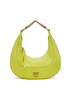 Pinko Skórzane hobo brioche mini morb ze sklepu Gomez Fashion Store w kategorii Torebki hobo - zdjęcie 184308269