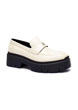 HUGO Skórzane loafersy Kris ze sklepu Gomez Fashion Store w kategorii Półbuty damskie - zdjęcie 184308296