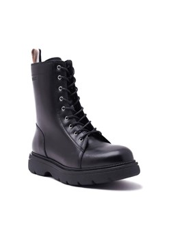 BOSS BLACK Skórzane botki Jacob LaceUp-C ze sklepu Gomez Fashion Store w kategorii Workery damskie - zdjęcie 184308417