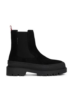 Tommy Jeans Skórzane sztyblety Foxing Chelsea ze sklepu Gomez Fashion Store w kategorii Botki - zdjęcie 184308446