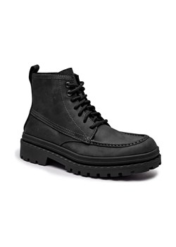 BOSS BLACK Skórzane buty wysokie Nebular ze sklepu Gomez Fashion Store w kategorii Buty zimowe męskie - zdjęcie 184308479