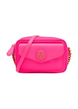 Pinko Skórzana listonoszka GATE CAMERA CASE RECYCLED NYLO ze sklepu Gomez Fashion Store w kategorii Listonoszki - zdjęcie 184308645