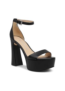 Guess Skórzane sandały na słupku ze sklepu Gomez Fashion Store w kategorii Sandały damskie - zdjęcie 184308706