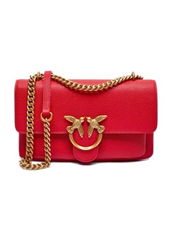 Pinko Skórzana torebka na ramię LOVE ONE SOFT MINI ze sklepu Gomez Fashion Store w kategorii Listonoszki - zdjęcie 184308785