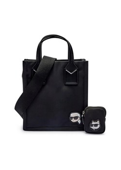 Karl Lagerfeld Torebka na ramię + saszetka Ikon ze sklepu Gomez Fashion Store w kategorii Listonoszki - zdjęcie 184308789