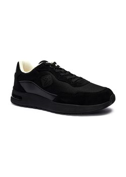 Armani Exchange Sneakersy ENGLISH | z dodatkiem skóry ze sklepu Gomez Fashion Store w kategorii Buty sportowe męskie - zdjęcie 184308839