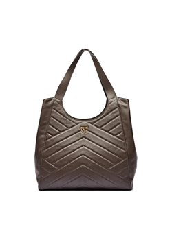 Pinko Skórzana shopperka PUZZLE ze sklepu Gomez Fashion Store w kategorii Torby Shopper bag - zdjęcie 184308856