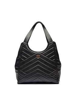 Pinko Skórzana shopperka PUZZLE - id: 1830747 - marki Pinko - 184308895 Pinko Skórzana shopperka PUZZLE ze sklepu Gomez Fashion Store w kategorii Torby Shopper bag - zdjęcie 184308895