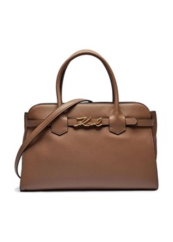 Karl Lagerfeld Skórzany kuferek K/SIGNATURE ze sklepu Gomez Fashion Store w kategorii Kuferki - zdjęcie 184309037