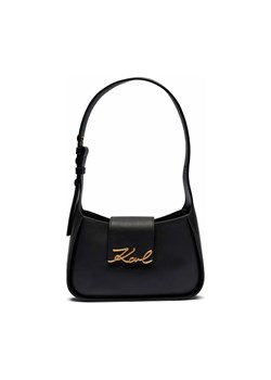 Karl Lagerfeld Skórzana torebka na ramię K/SIGNATURE ze sklepu Gomez Fashion Store w kategorii Listonoszki - zdjęcie 184309055